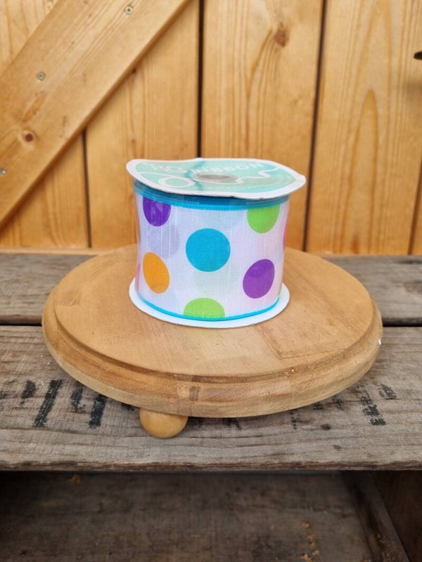 Color Dots Schleifenband.