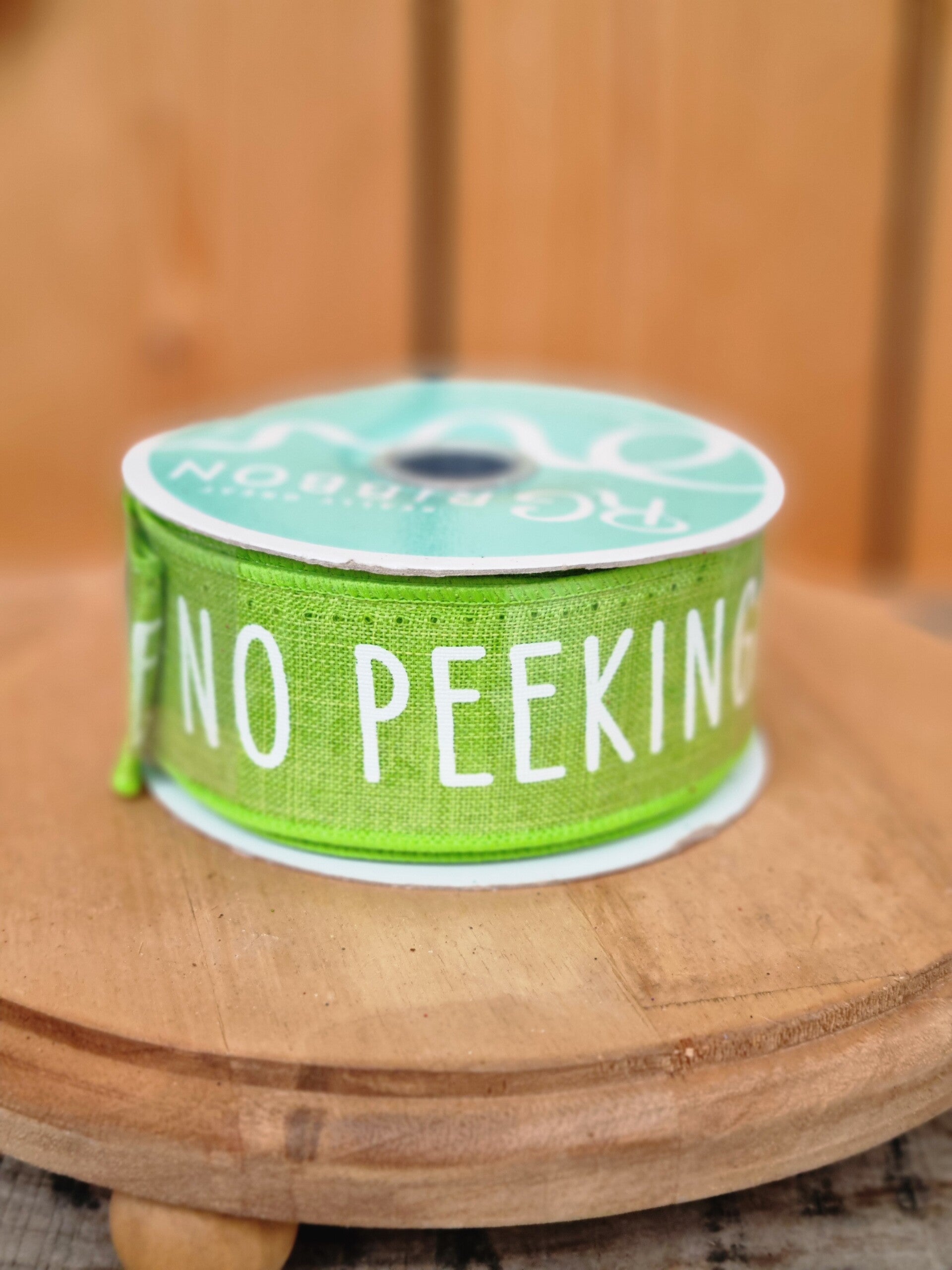 Weihnachts Schleifenband no peeking.