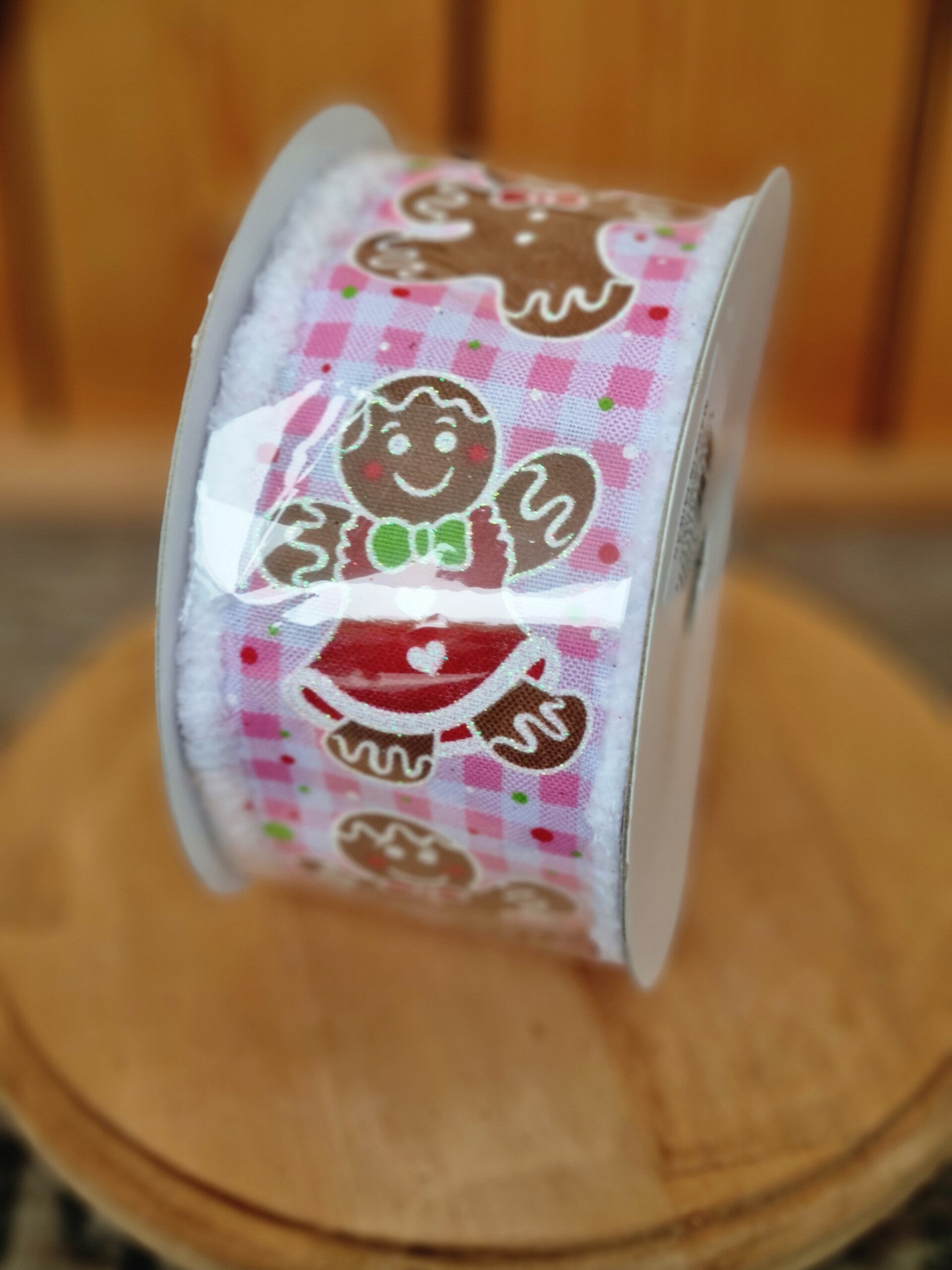 Weihnachts Schleifenband Gingerbread