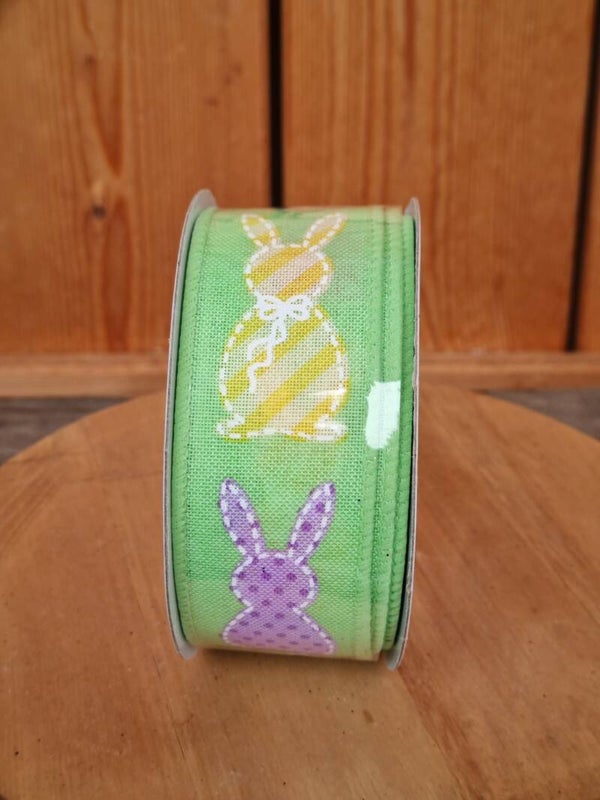 Bunny Apple green Schleifenband