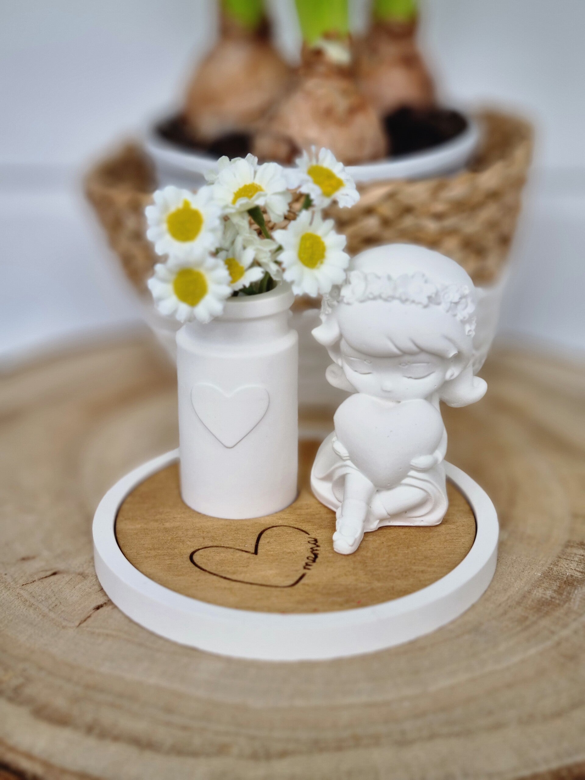 Skandinavisches Deko Set  Muttertag Geschenk