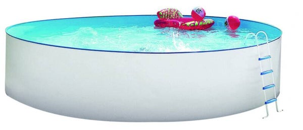 Stahlwandpool Set Nuovo Ø 550 x 120 cm