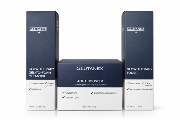 Glutenex Aqua Booster, Toner and Cleanser Bundle