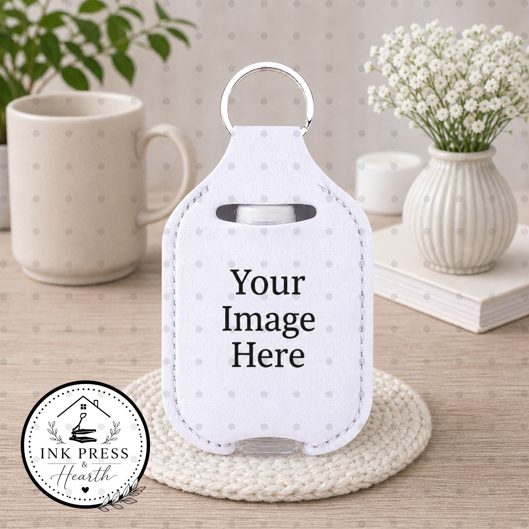 Hand Sanitizer Keychain