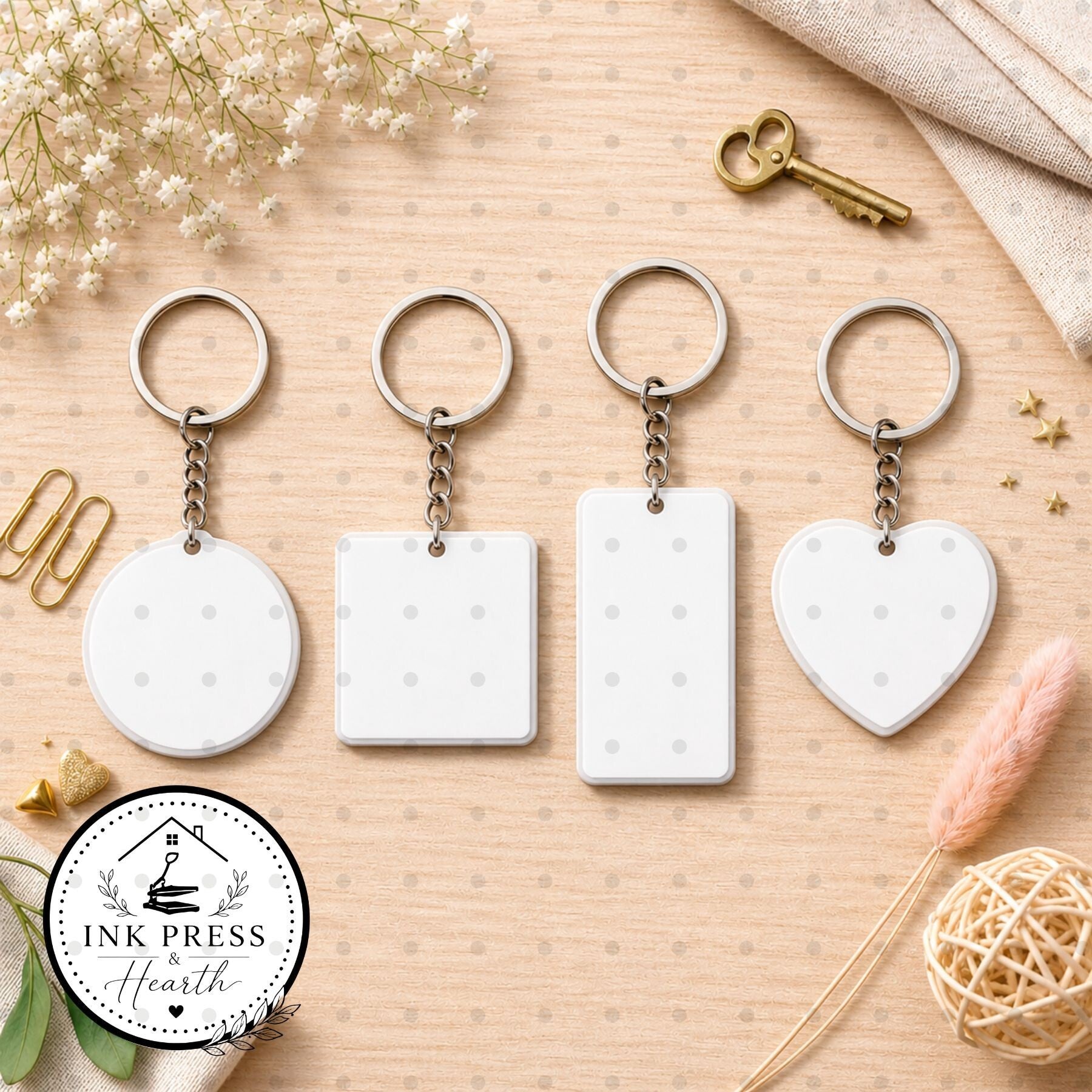 Keychains-Various Shapes