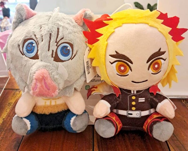 Peluche Kyojuro & Inosuke - Demon Slayer