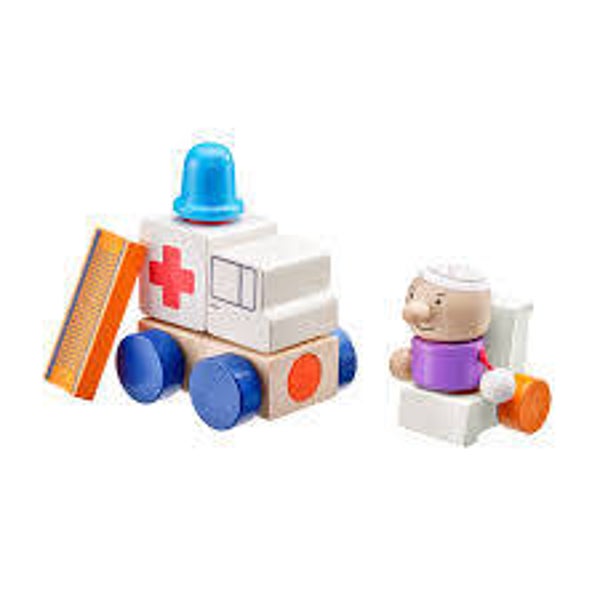 Ambulanza Selecta in legno