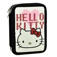 Hello Kitty -  astuccio 2 livelli completo