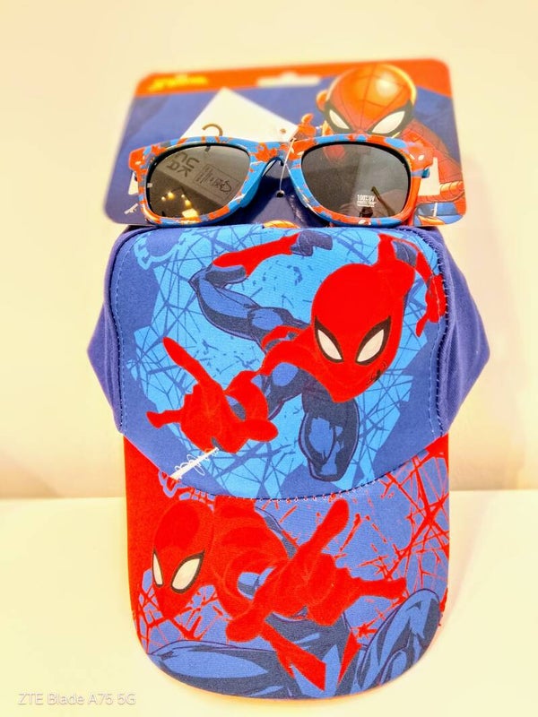 Spiderman - Set Cappello + Occhiali da Sole