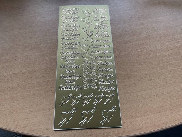 Valentijnstickers