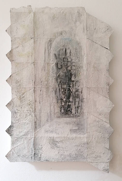 Unveiled - gemengde technieken, 2022 