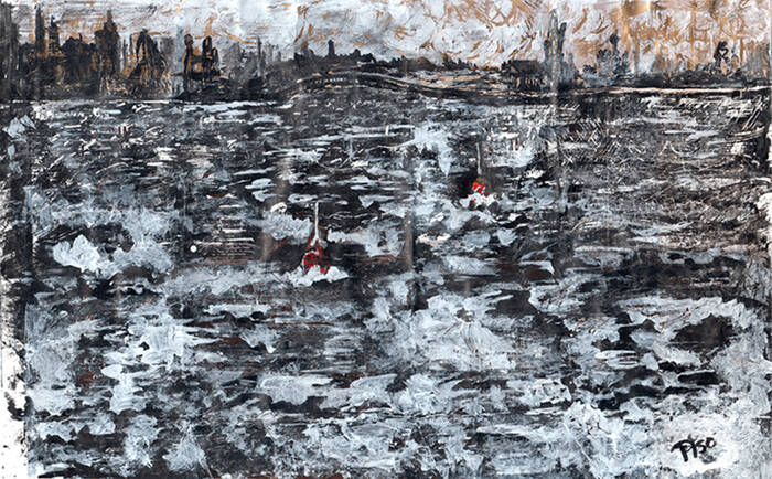 Woelingen - gemengde technieken 2016