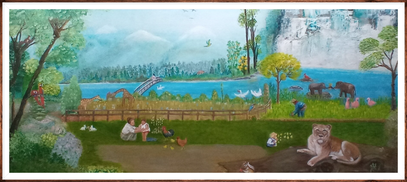 Paraijselijk landschap