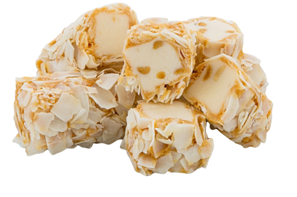 Honey & Almond Flake Nougat roll