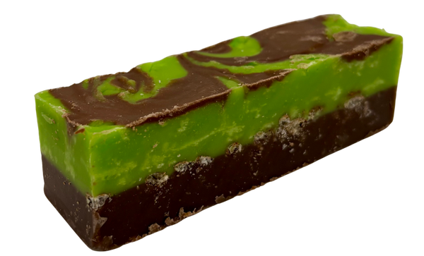 Chocolate Mint Crunch Fudge bars