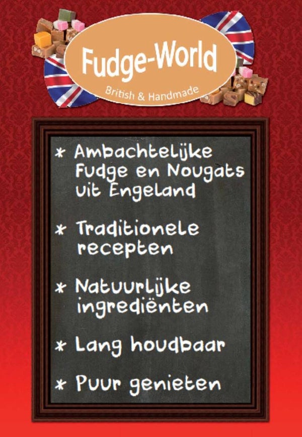 Promokaart Fudge-World