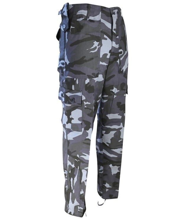 Kombat Trousers – Midnight Blue Camo