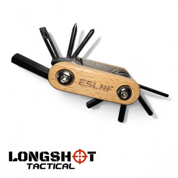 8-in-1 Tactical Multi-Tool | Hex Keys & Screwdrivers | Ideal for Airsoft Maintenance