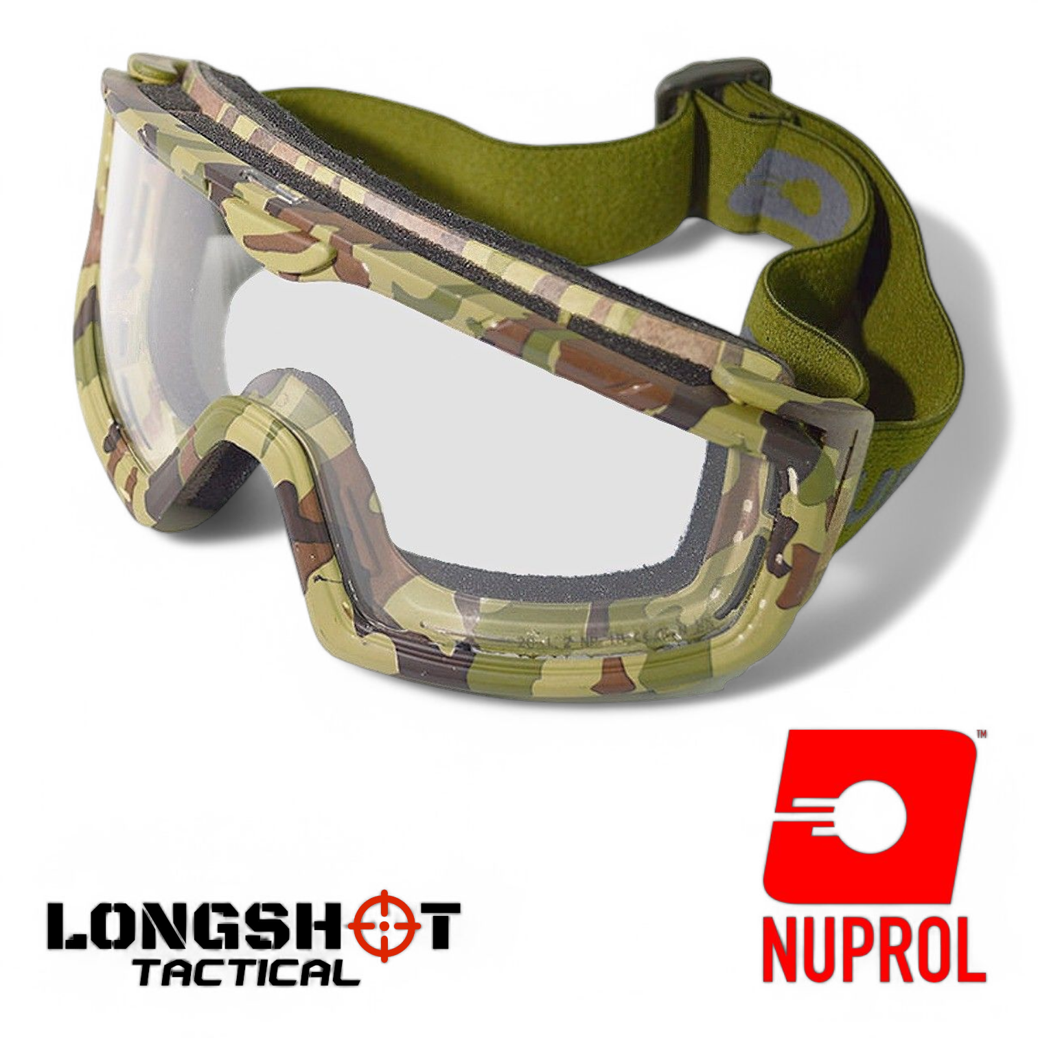 Nuprol Camo Battle Visor Tactical Airsoft Goggles
