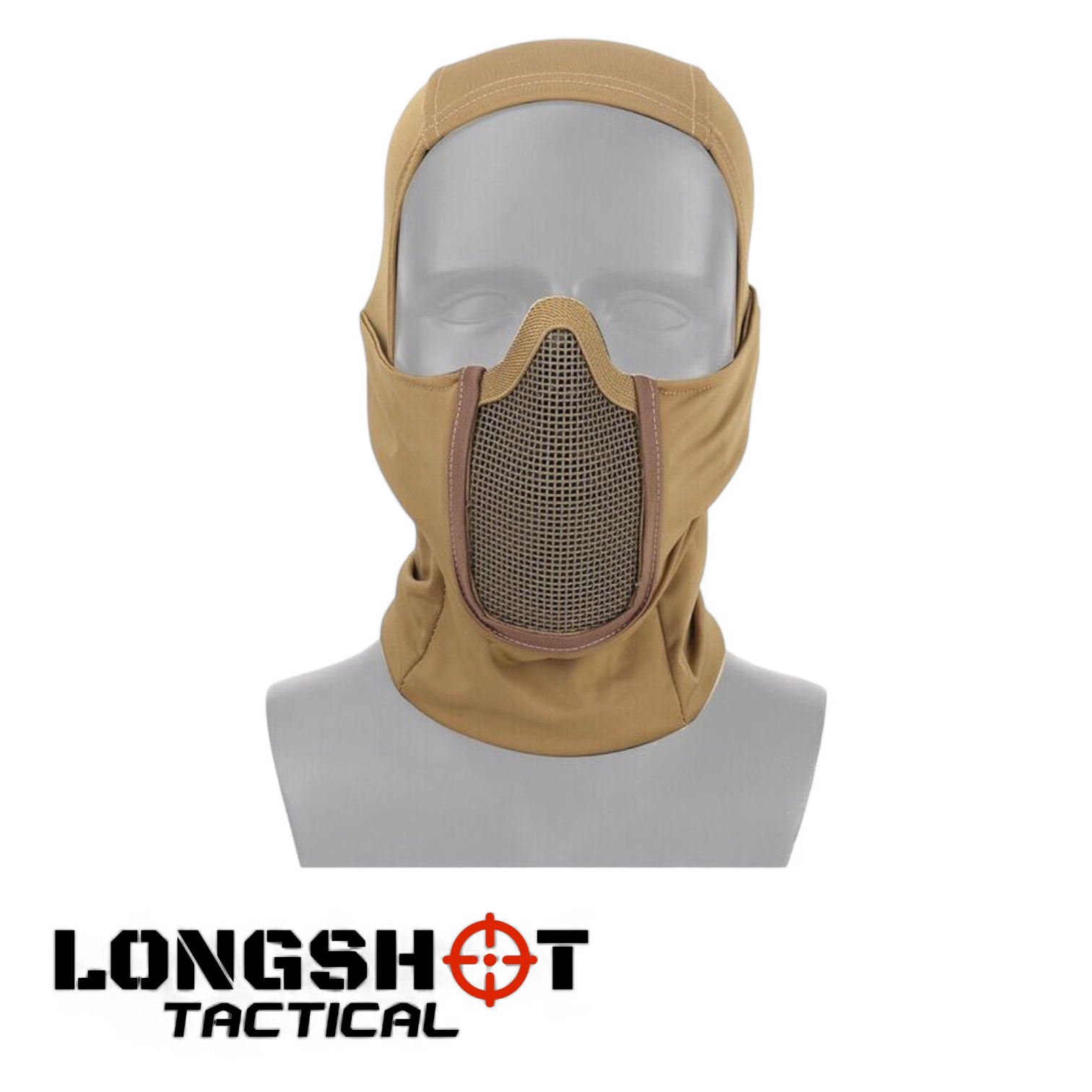 Operators Balaclava / Mesh Face – Coyote Airsoft Face Mask