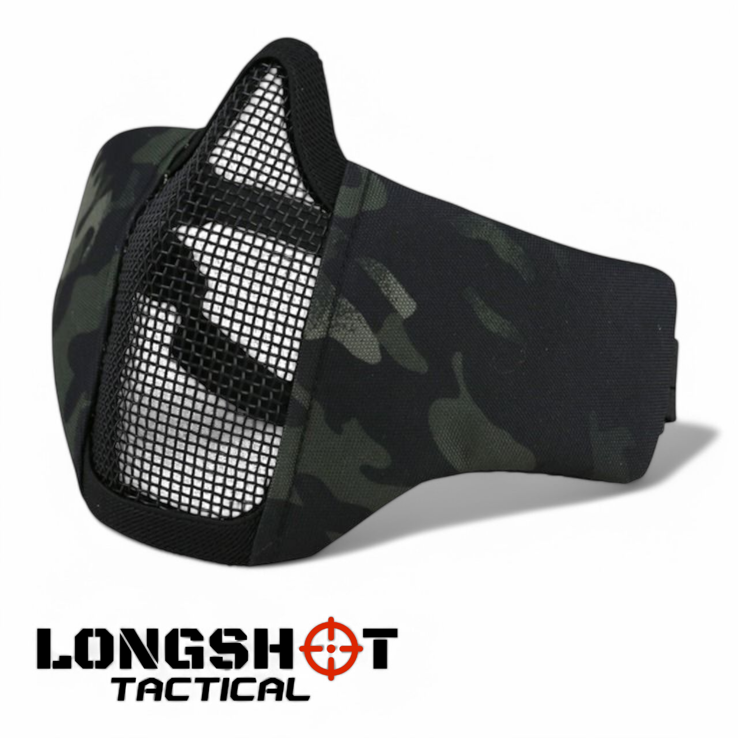 Recon Airsoft Face Mask – BTP Black Camo