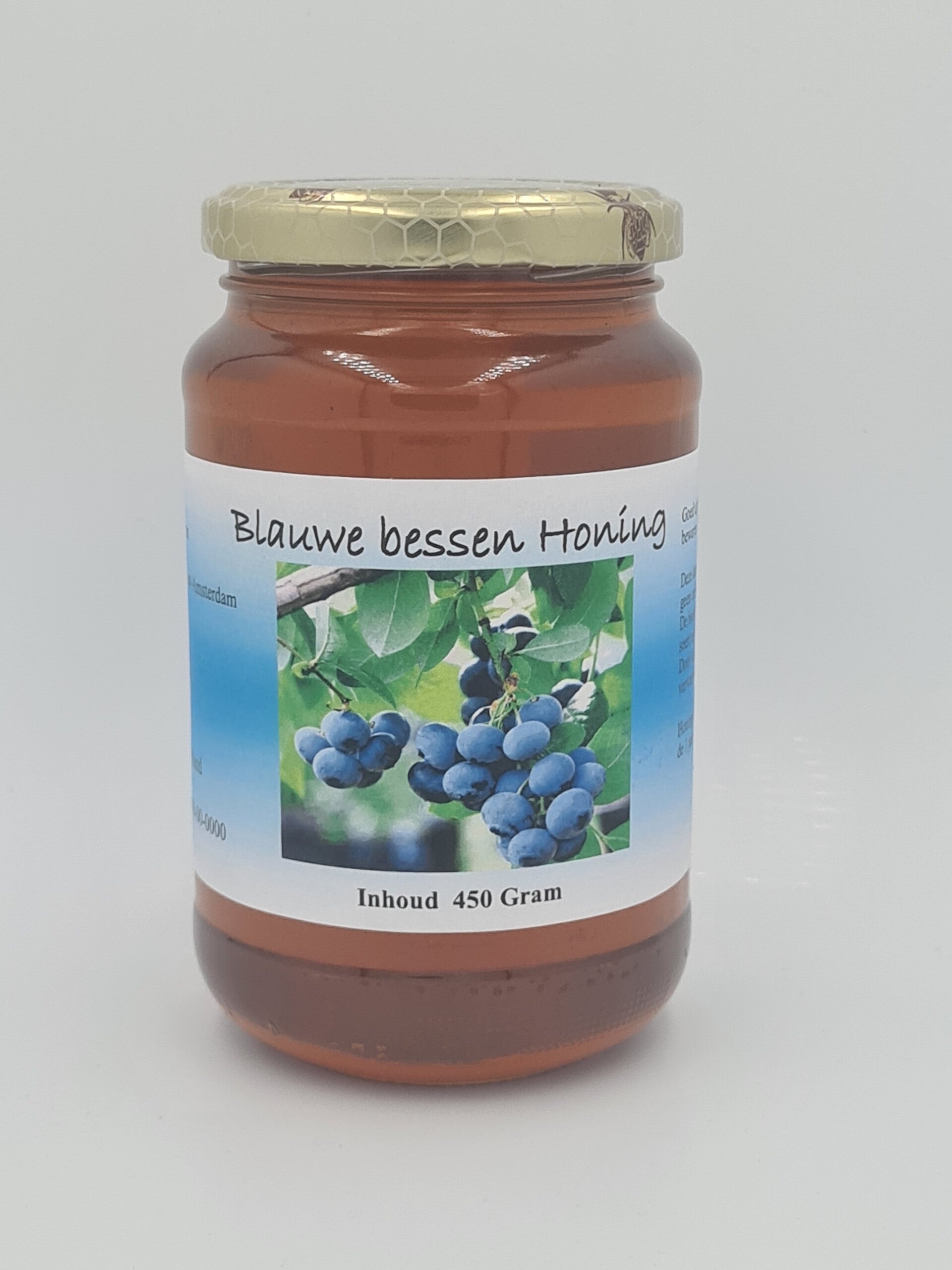 Blauwe bessen Honing 450 gram