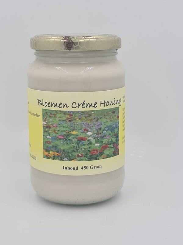 Bloemen Creme honing 450 gram