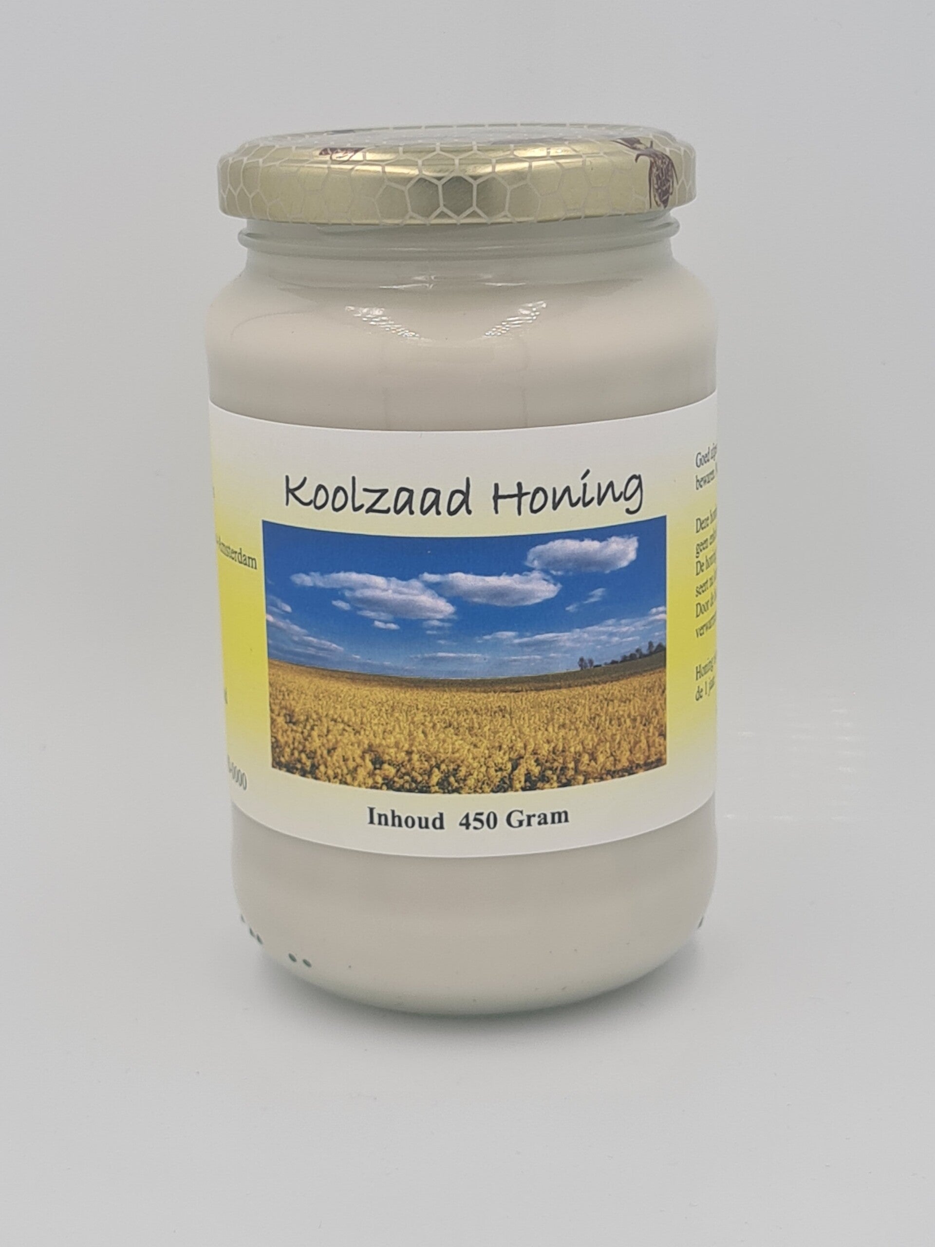 Koolzaad honing 450 gram