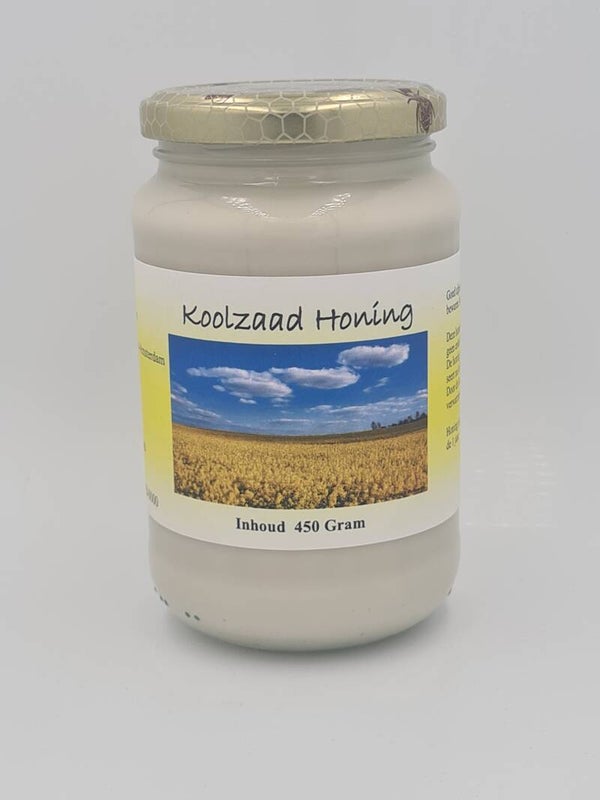 Koolzaad honing 450 gram