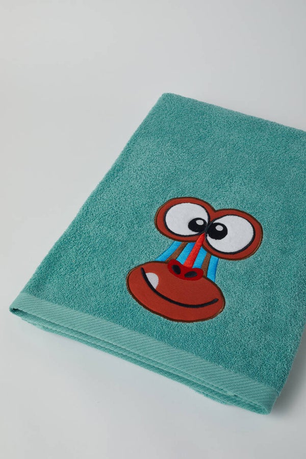 221-1-STW-B/717 Strandlaken 100x200cm canton groen