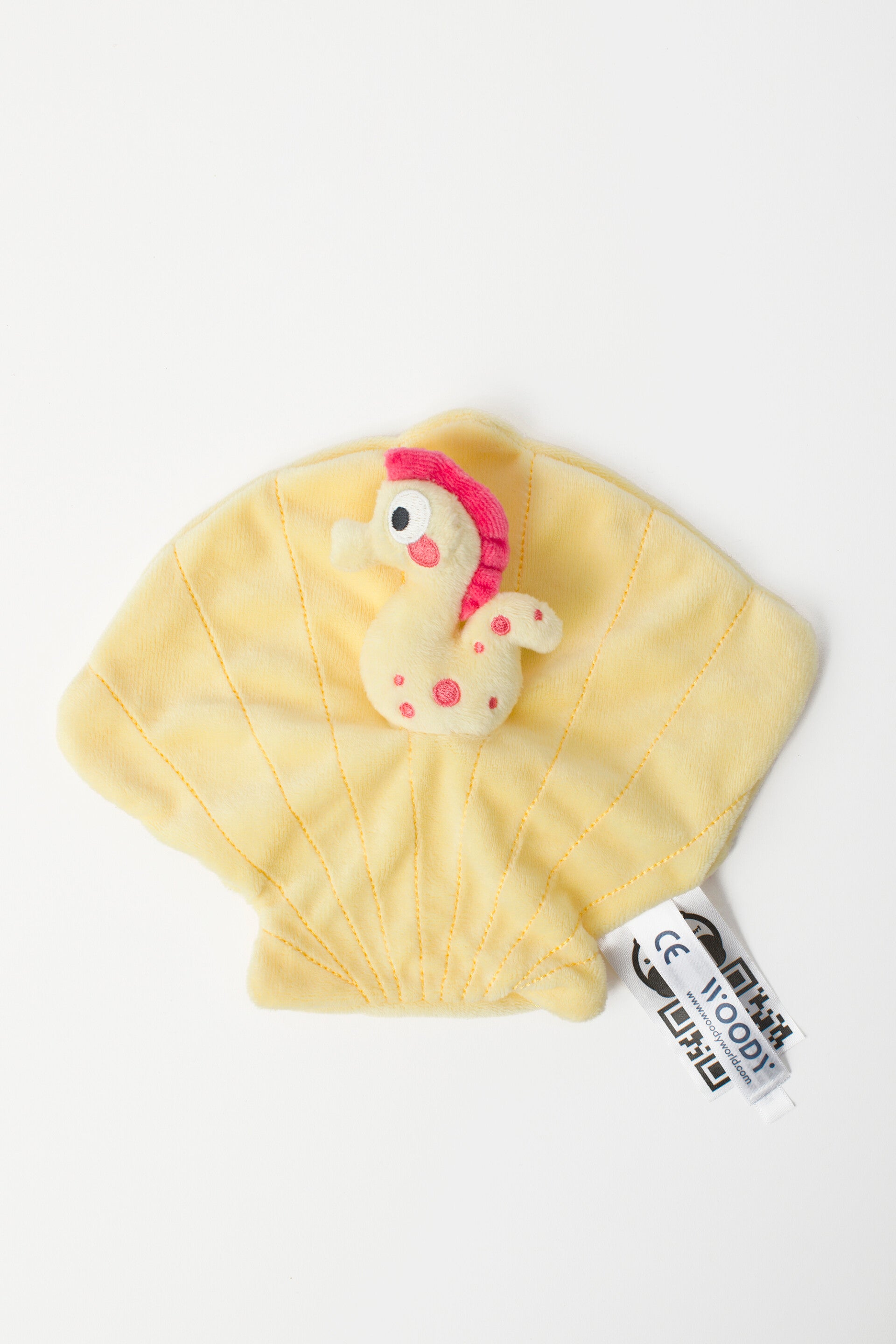 241-10-DOU-V/020 Knuffeldoekje zeepaard