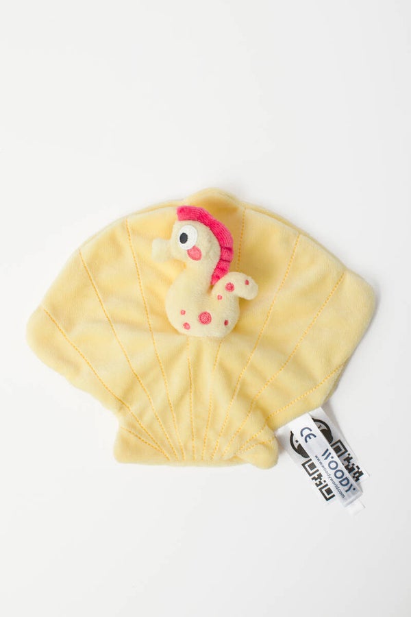 241-10-DOU-V/020 Knuffeldoekje zeepaard