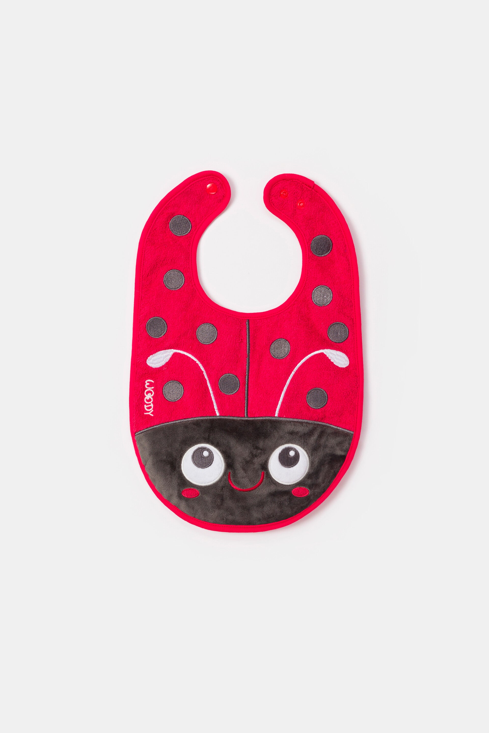 Slabbetje lieveheersbeestje 29x22cm