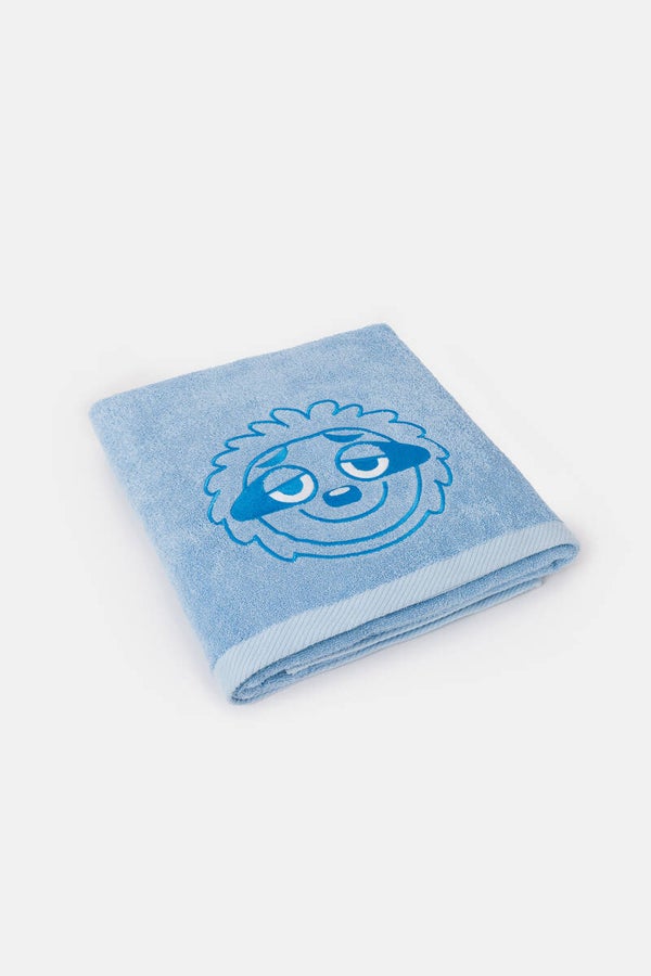 251-10-STW-B/821 Strandlaken 100x200cm, lichtblauw