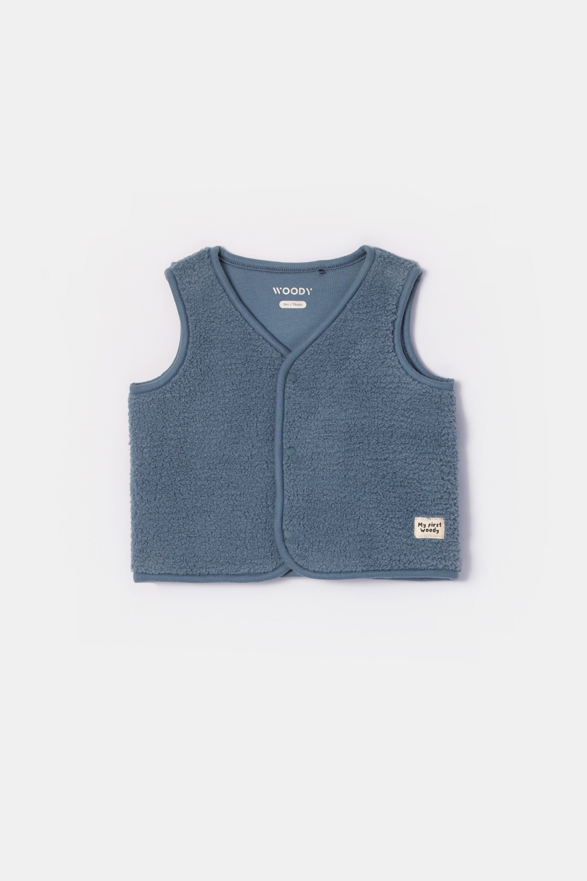 252-10-BJC-M/189 Unisex bodywarmer blauwgrijs