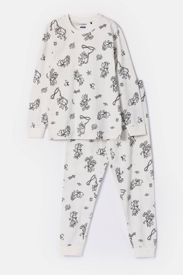 252-10-CPC-S/973  Unisex color me pyjama met uitwasbare textielstiften