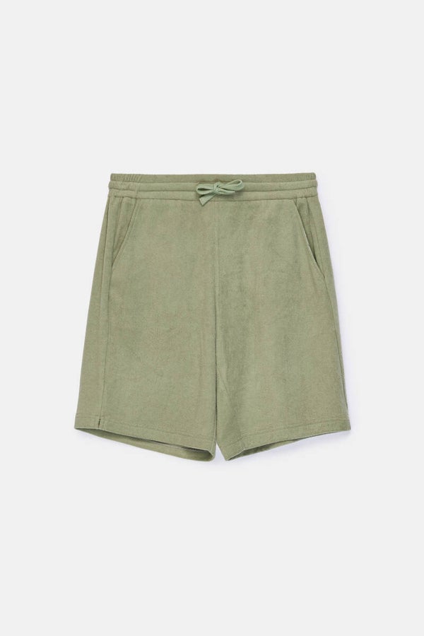 261-10-RLS-T/788 Heren short kaki groen