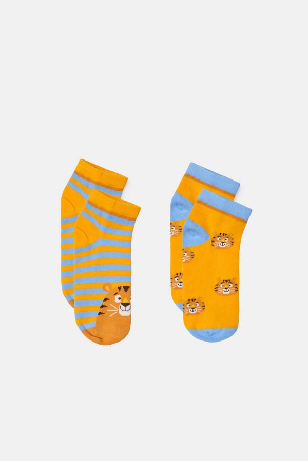 261-10-SOA-I/020 Twee paar korte sokken van fijn katoen