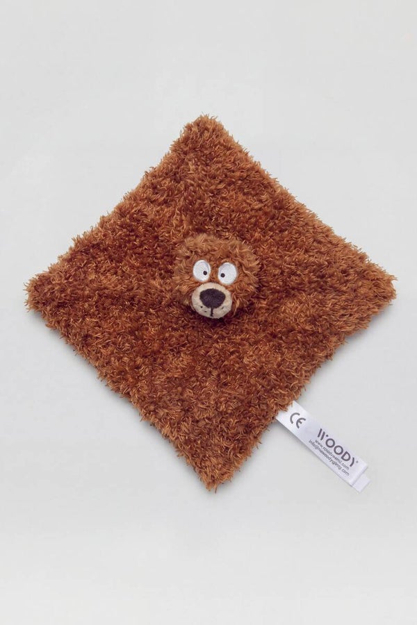 262-10-DOU-V/010 Knuffeldoekje beer