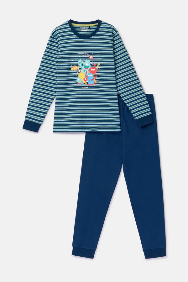 262-10-PLC-S/905 Gestreepte pyjama van katoen