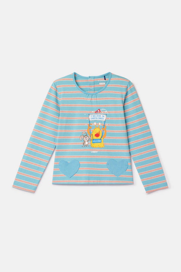 262-10-PLG-S/904 Gestreepte pyjama van katoen