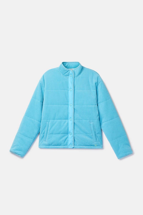 262-10-MHD-V/824 Blauwe jas van velours