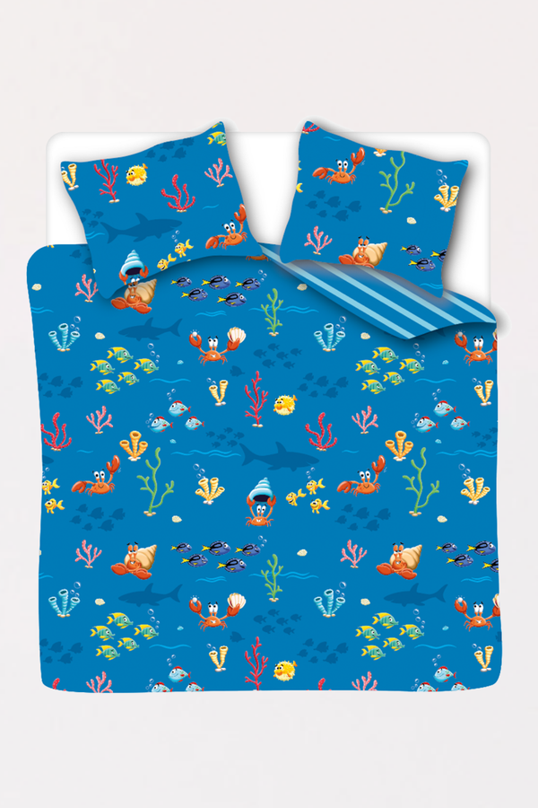 251-10-DMD-W/020 Dekbedovertrek 240x220cm hermietkreeft