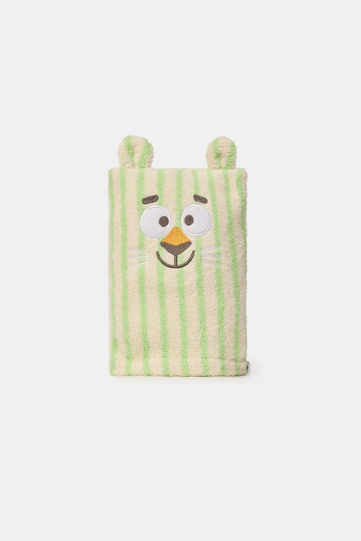 261-10-WLB-B/919 Washandje 20x15cm groene streep
