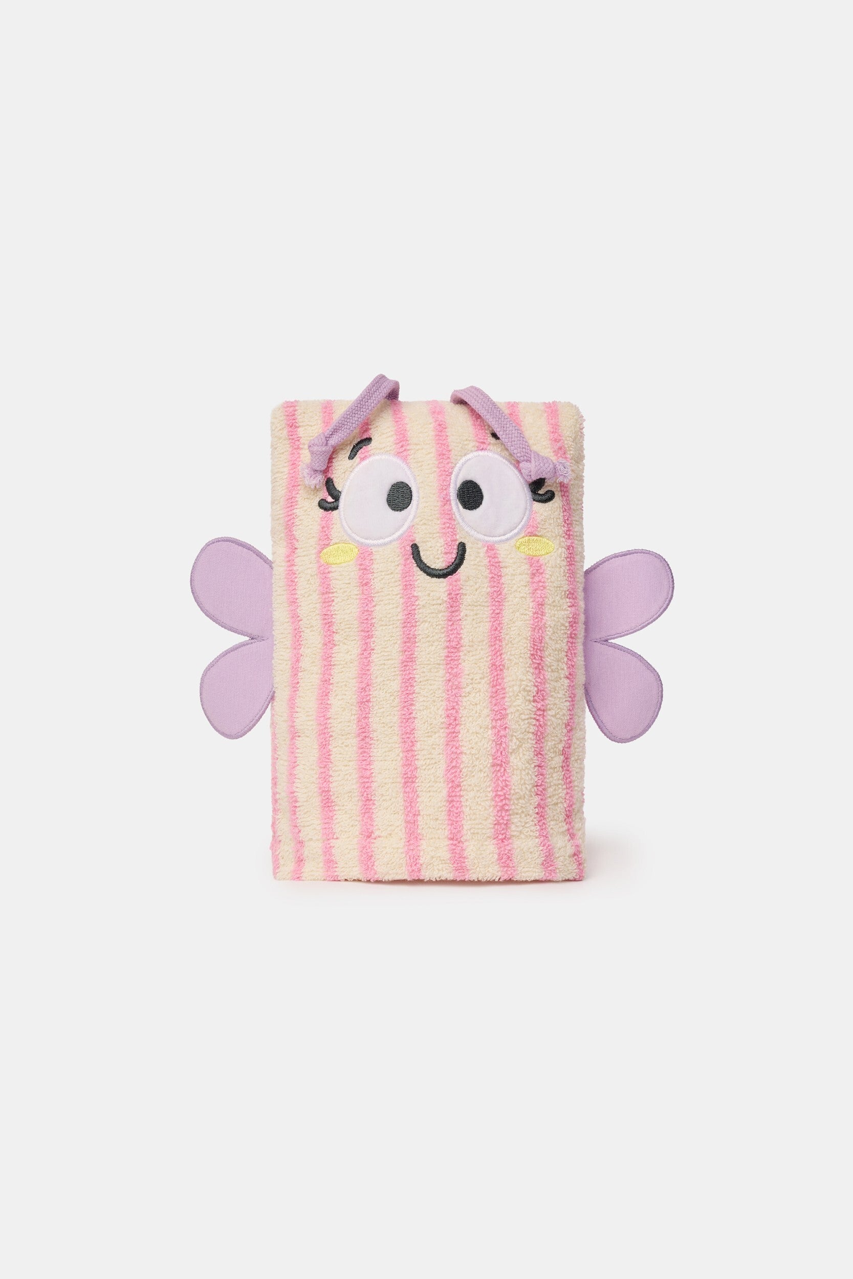 261-10-WLB-B/920 Washandje 20x15cm roze streep