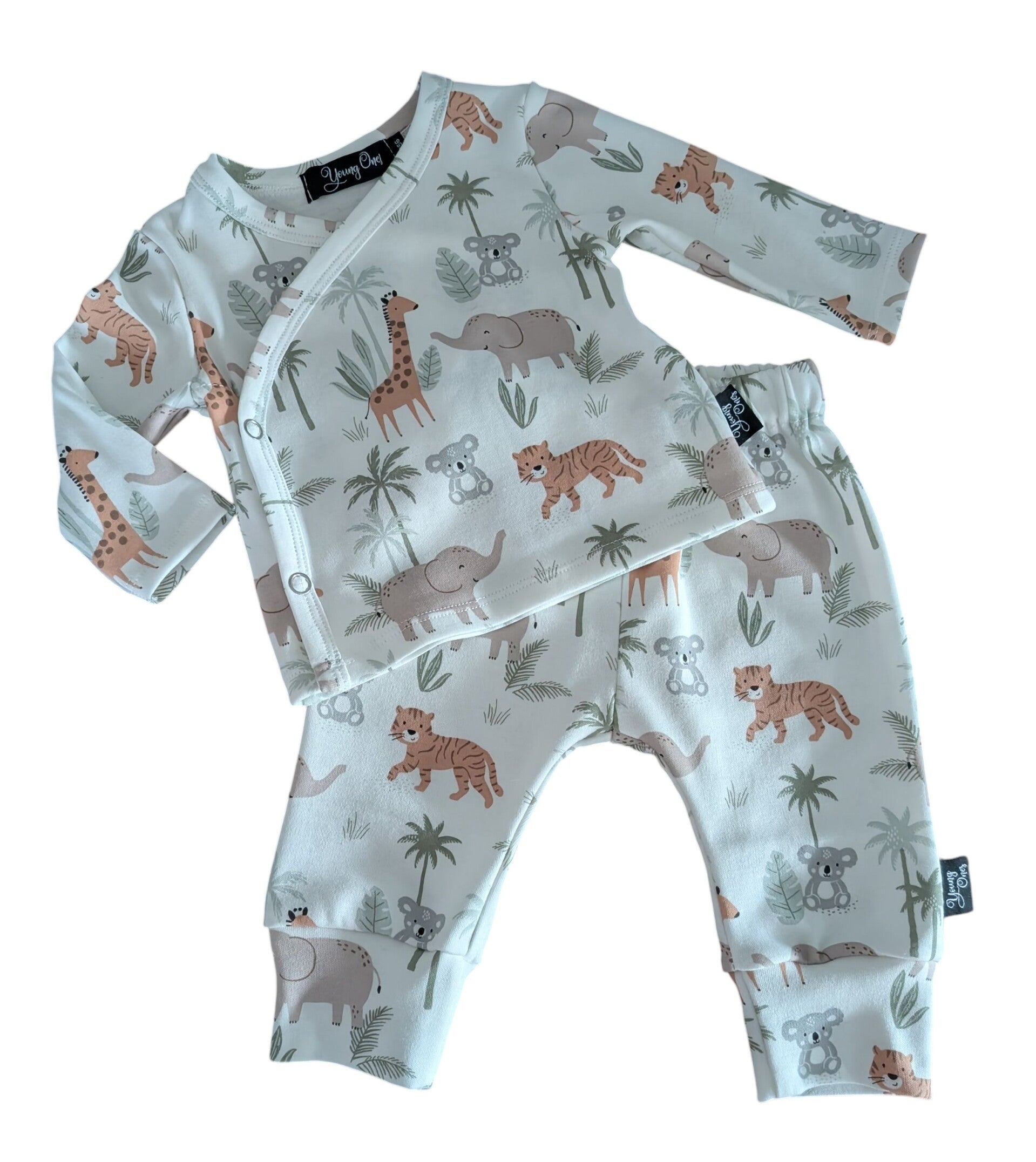 1067 en 1068 Leuke set in Zoo print