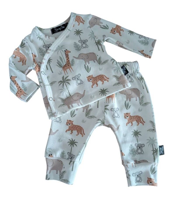 1067 en 1068 Leuke set in Zoo print