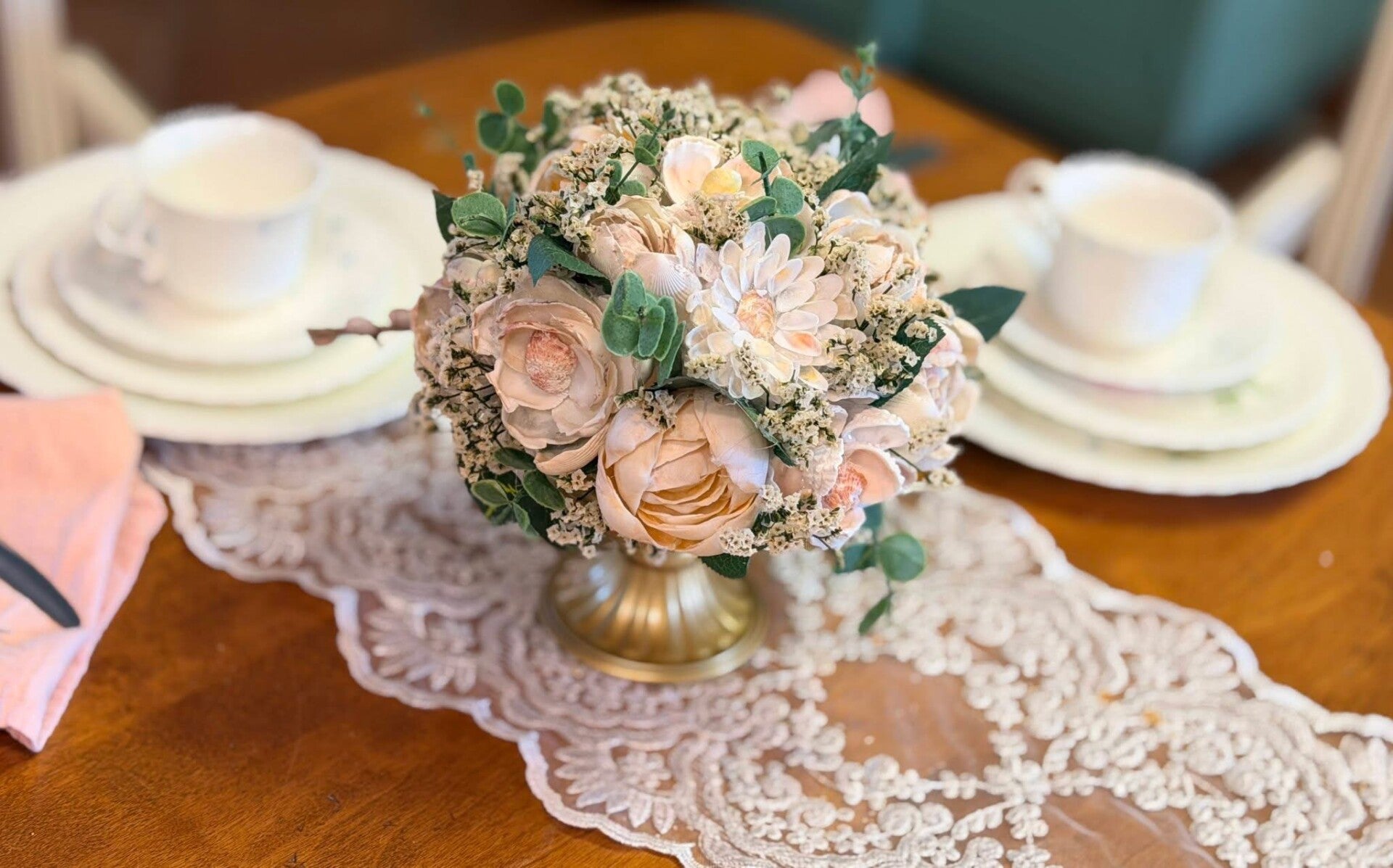 Pedestal Bridal Centerpiece