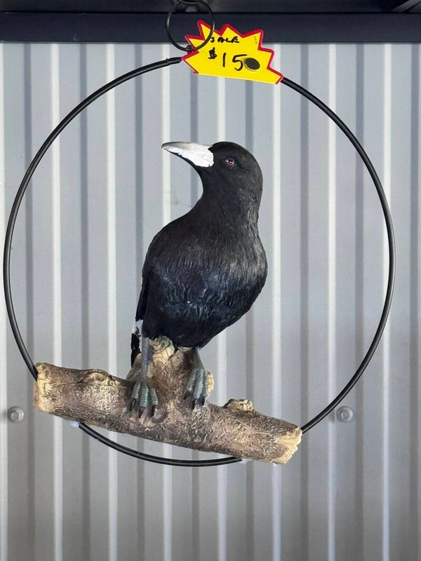 Hanging Magpie Ornament