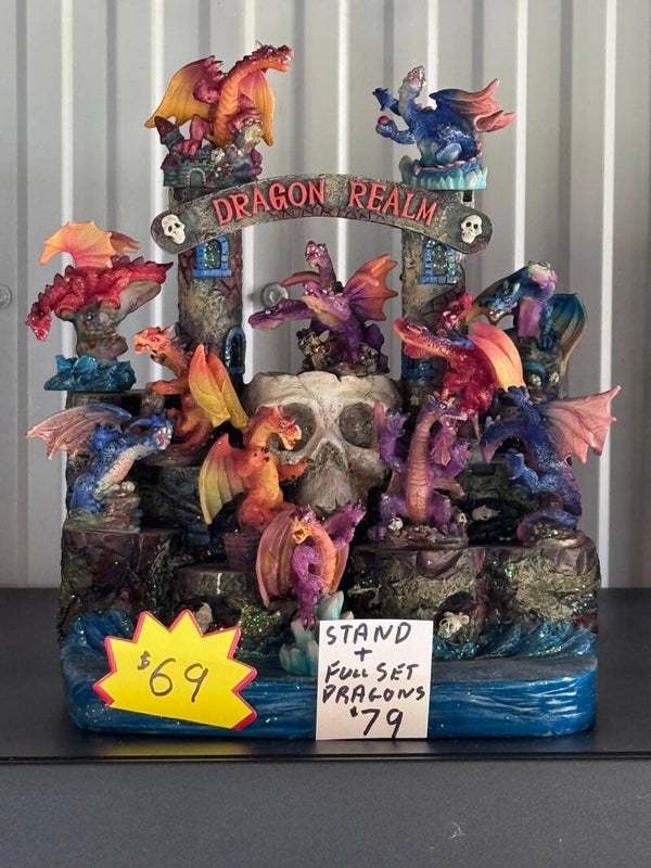 Dragons and Stand Ornament